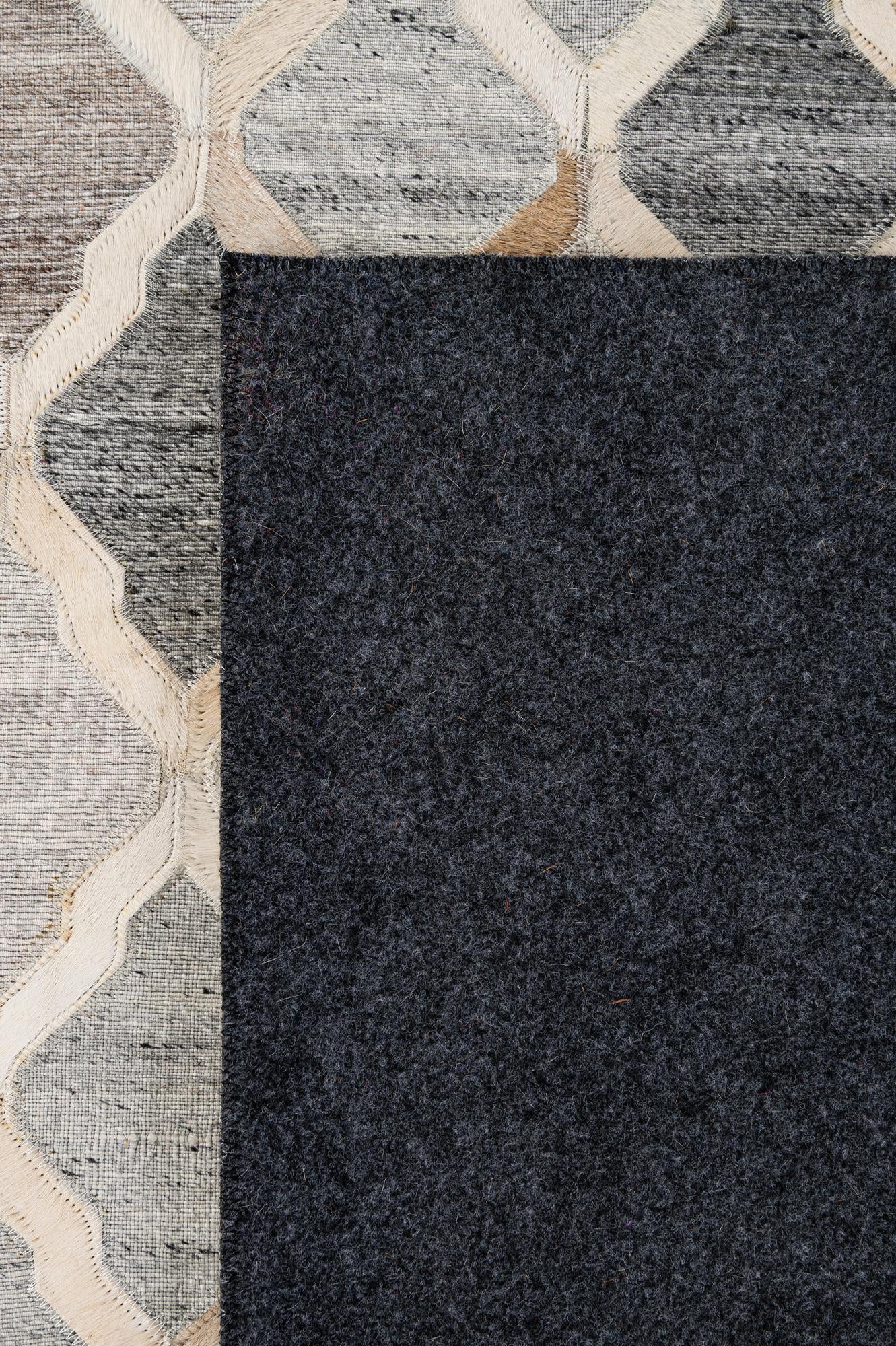 8' x 9' 10 Cowhide - Patchwork Rug