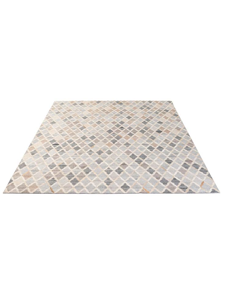 Detail image of 8' x 9' 10 Cowhide - Patchwork Rug