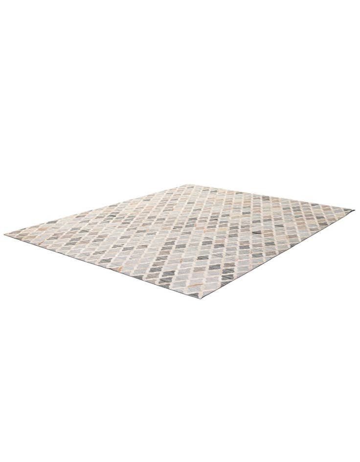 Detail image of 8' x 9' 10 Cowhide - Patchwork Rug