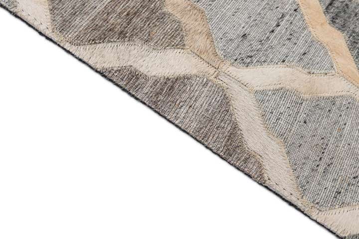 8' x 9' 10 Cowhide - Patchwork Rug