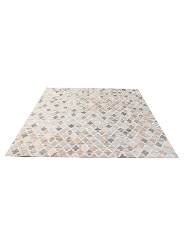 8' x 9' 10 Cowhide - Patchwork Rug