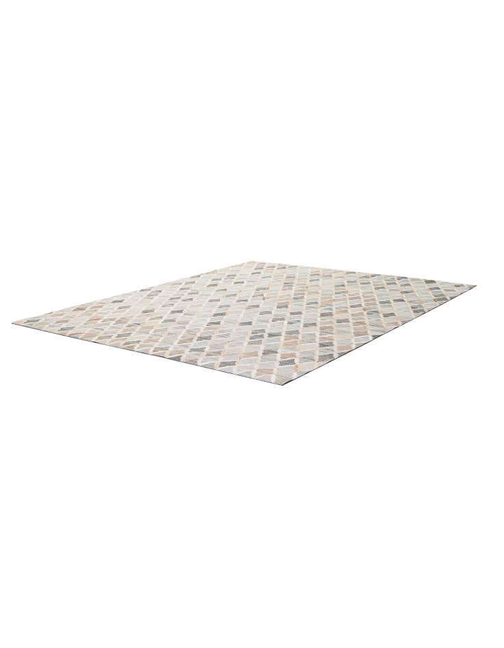 Detail image of 8' x 9' 10 Cowhide - Patchwork Rug