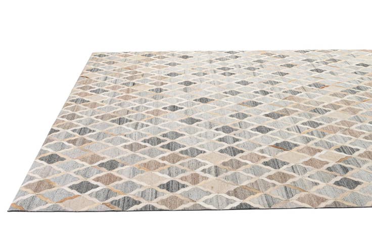 Detail image of 8' x 9' 10 Cowhide - Patchwork Rug