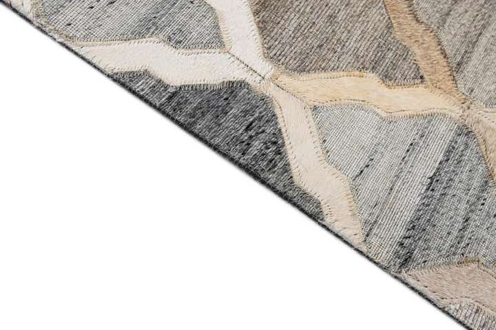 8' x 9' 10 Cowhide - Patchwork Rug