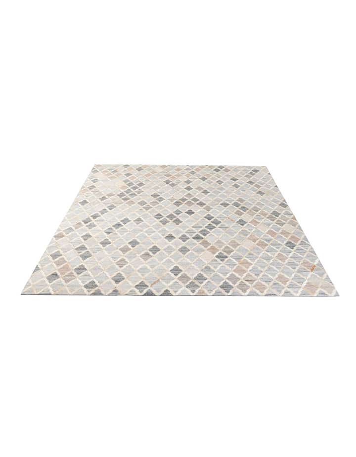 8' 1 x 9' 11 Cowhide - Patchwork Rug