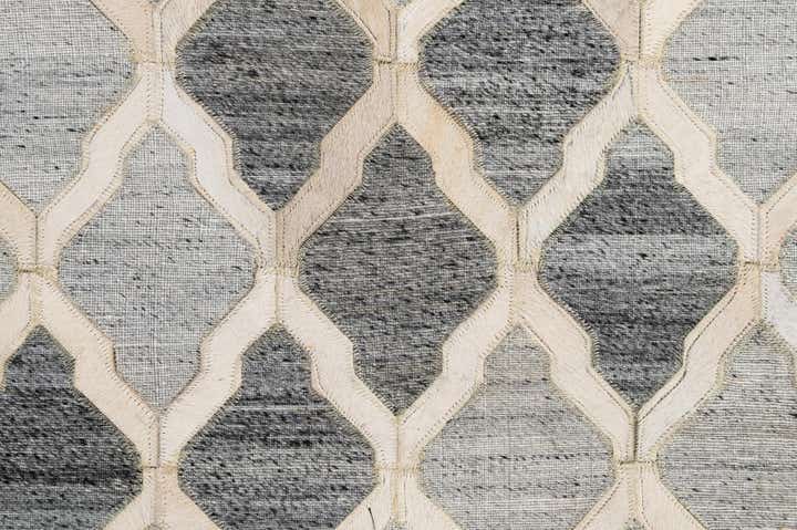 8' 1 x 9' 11 Cowhide - Patchwork Rug