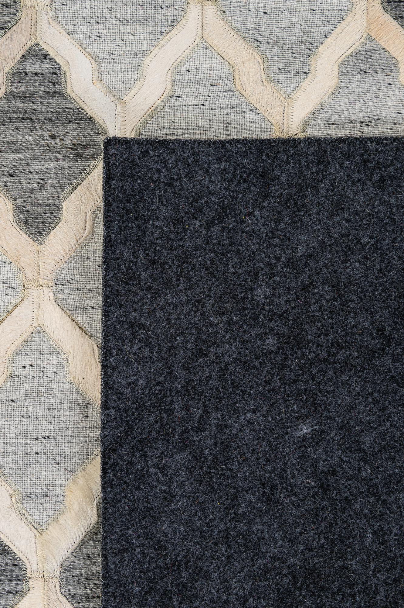 8' 1 x 9' 11 Cowhide - Patchwork Rug