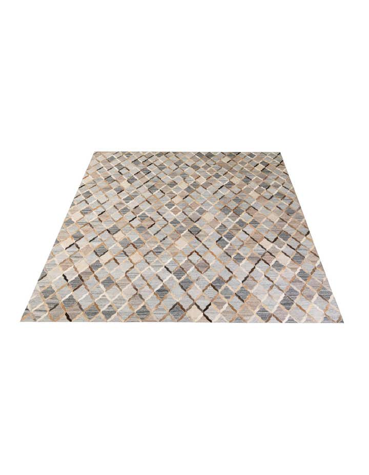 8' 1 x 9' 10 Cowhide - Patchwork Rug
