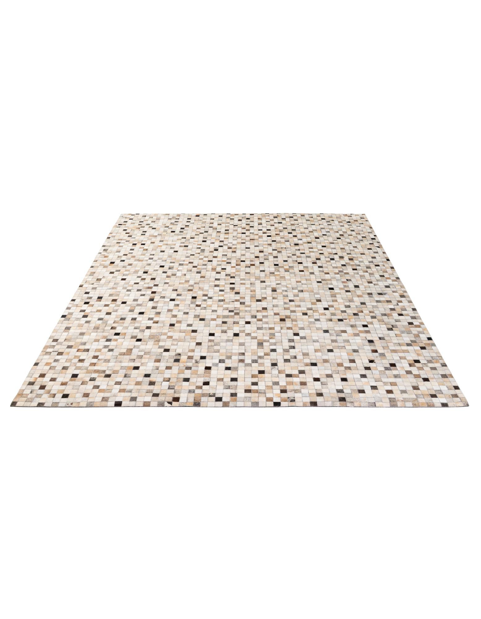 8' 1 x 9' 11 Cowhide - Patchwork Rug