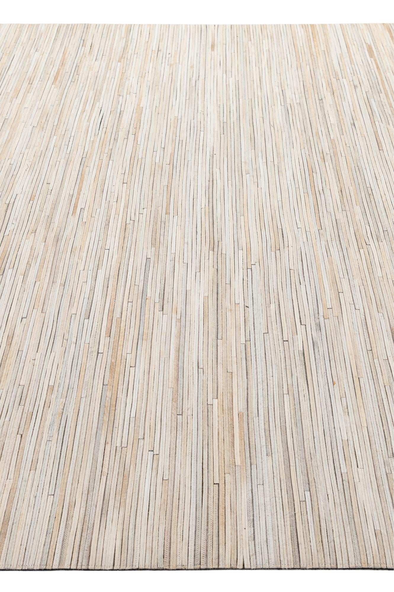 8' 1 x 10' Cowhide - Patchwork Rug