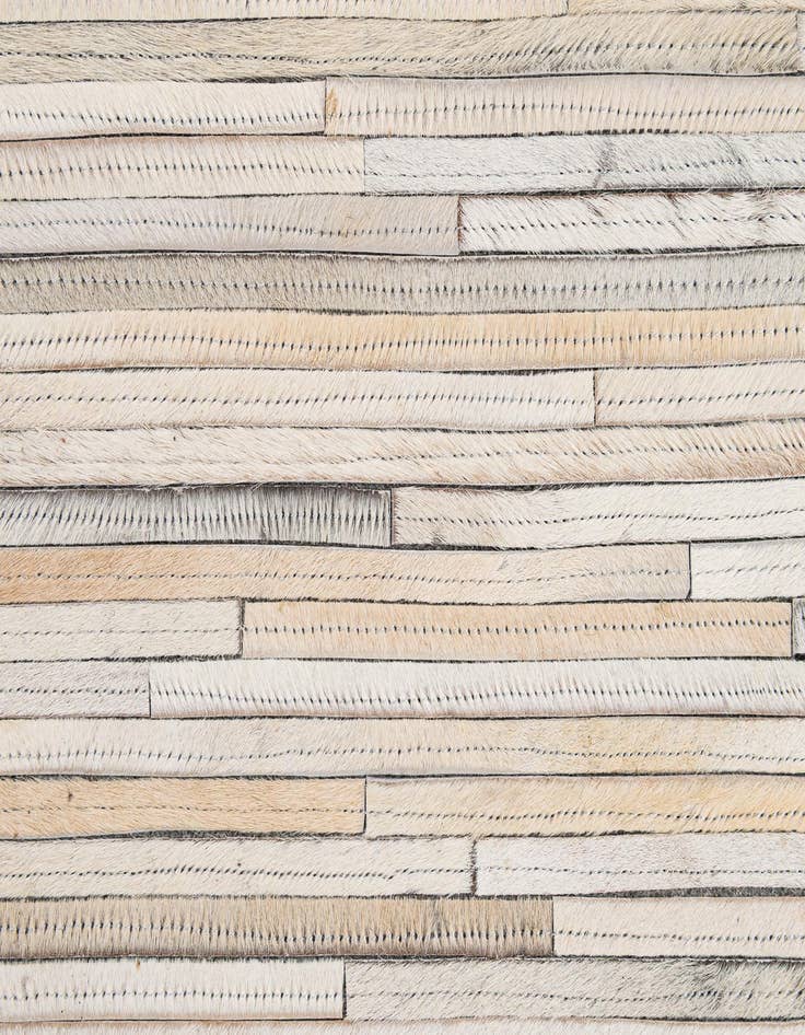 Detail image of 8' 1 x 10' Cowhide - Patchwork Rug