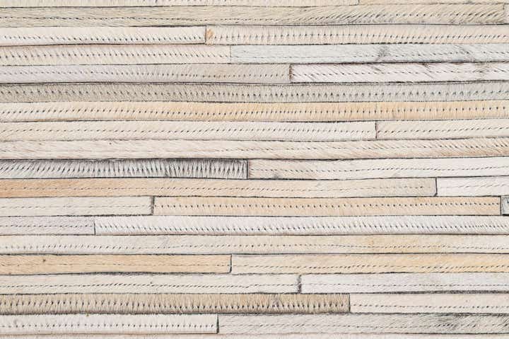 8' 1 x 10' Cowhide - Patchwork Rug