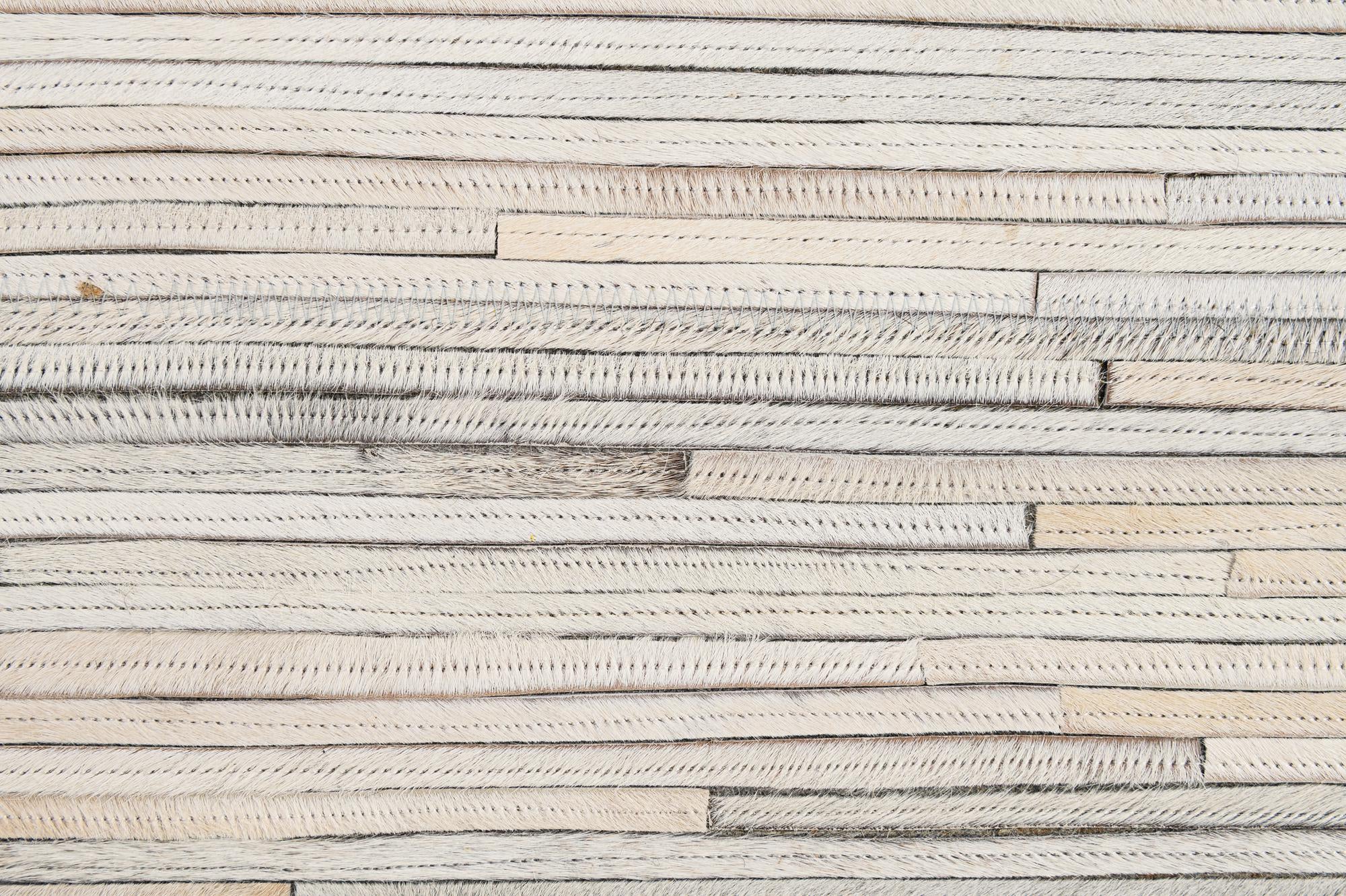 8' 1 x 9' 11 Cowhide - Patchwork Rug