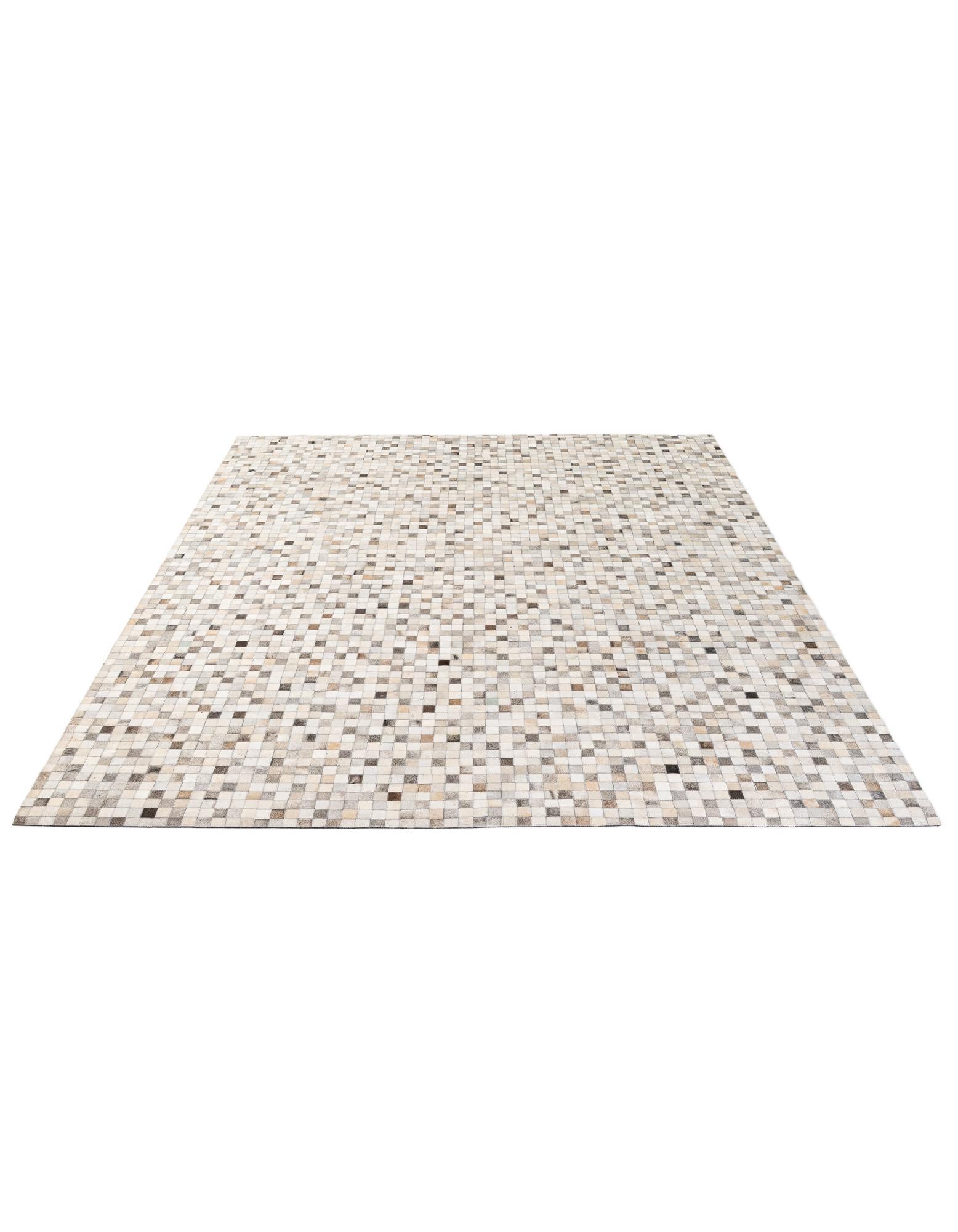 8' 1 x 9' 11 Cowhide - Patchwork Rug
