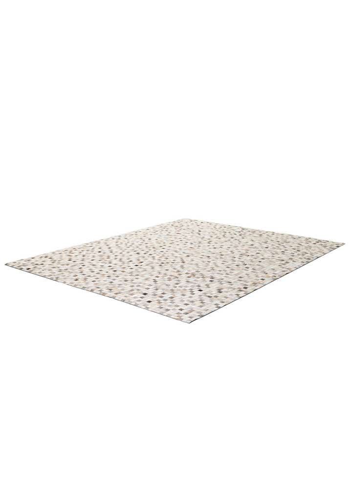 8' 1 x 9' 11 Cowhide - Patchwork Rug