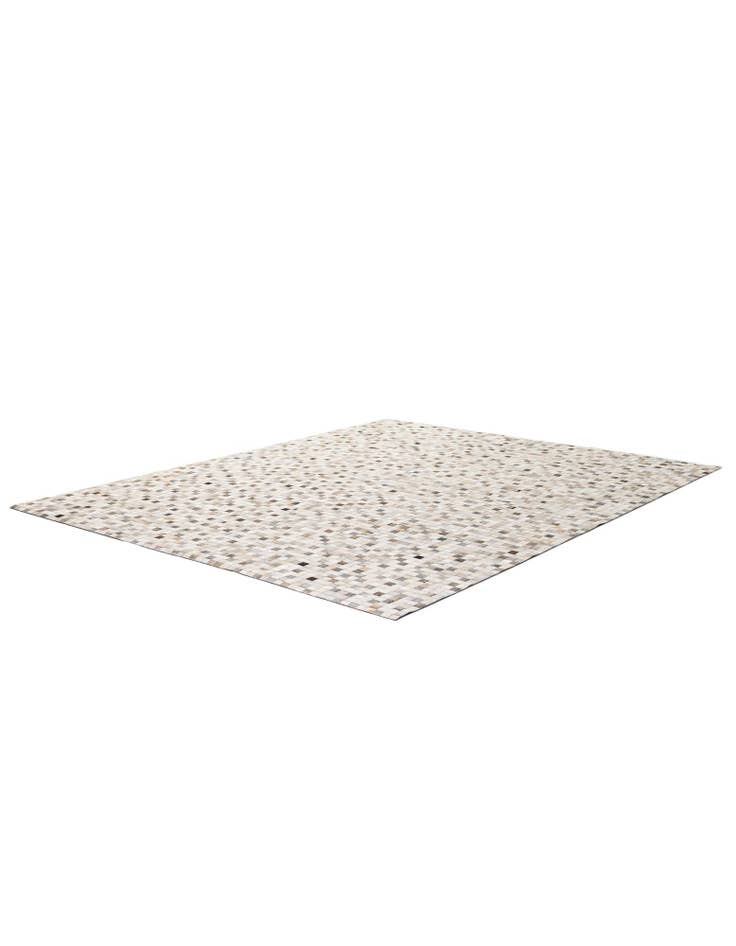 Detail image of 8' 1 x 9' 11 Cowhide - Patchwork Rug