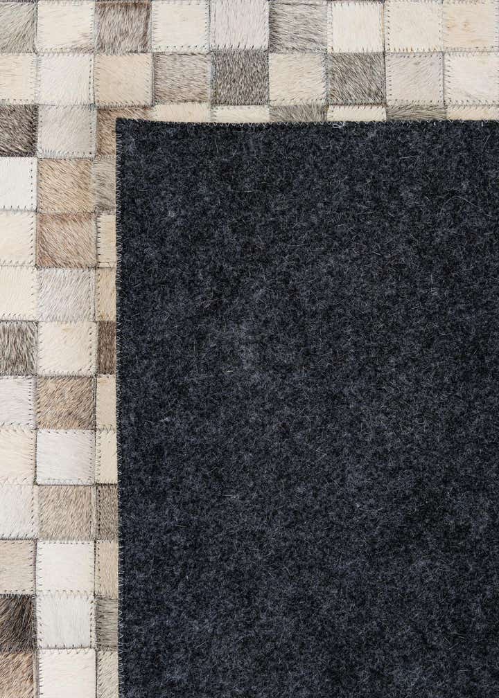 8' 1 x 9' 11 Cowhide - Patchwork Rug