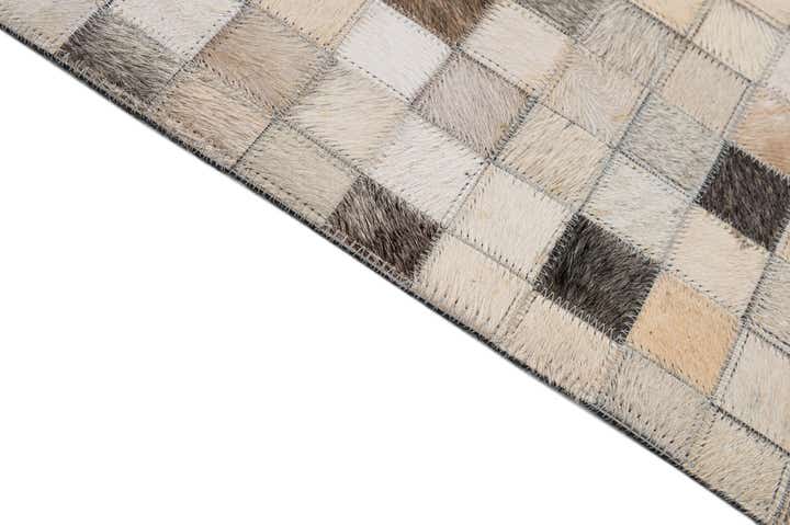 8' 2 x 10' Cowhide - Patchwork Rug