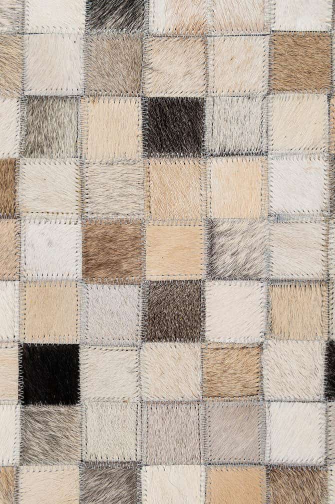 8' 2 x 10' Cowhide - Patchwork Rug