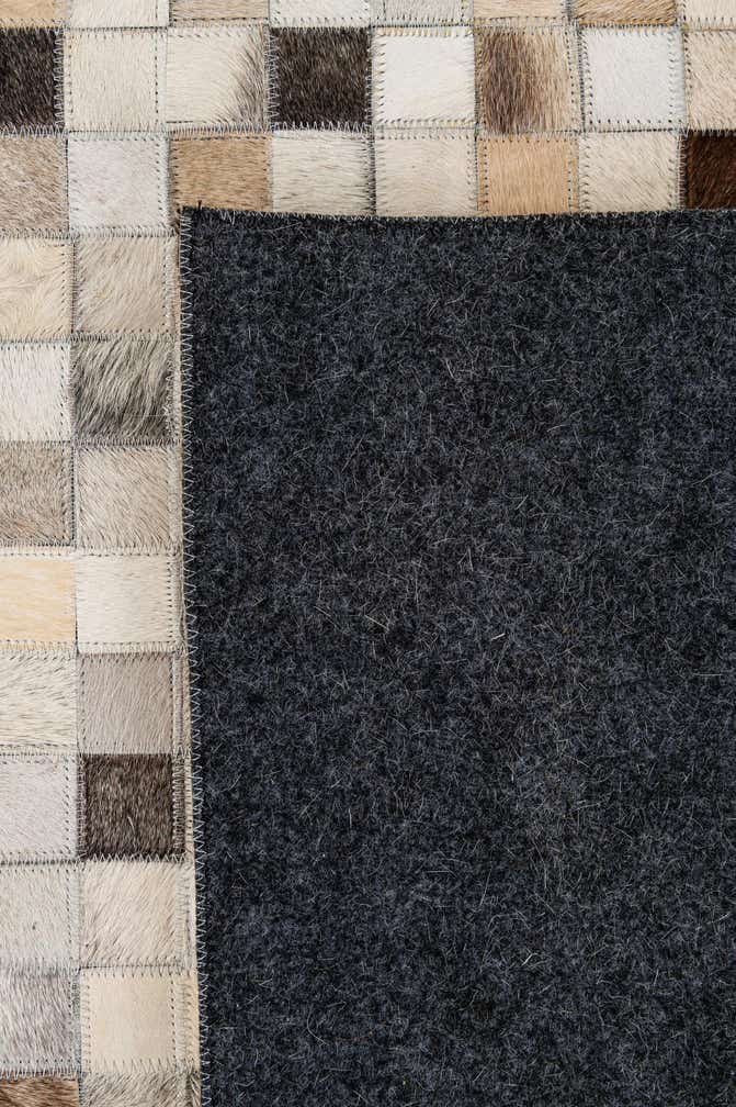 8' 2 x 10' Cowhide - Patchwork Rug