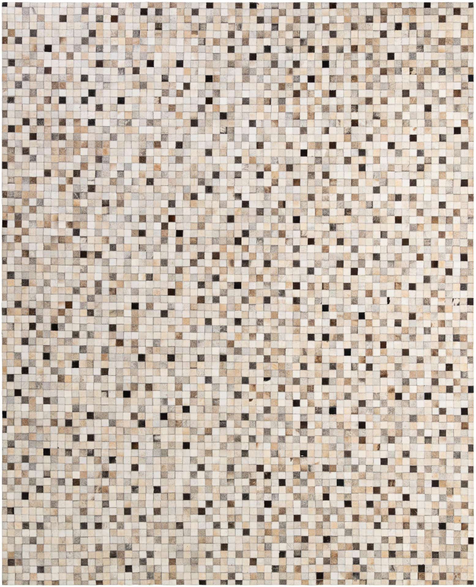 8' 2 x 10' Cowhide - Patchwork Rug