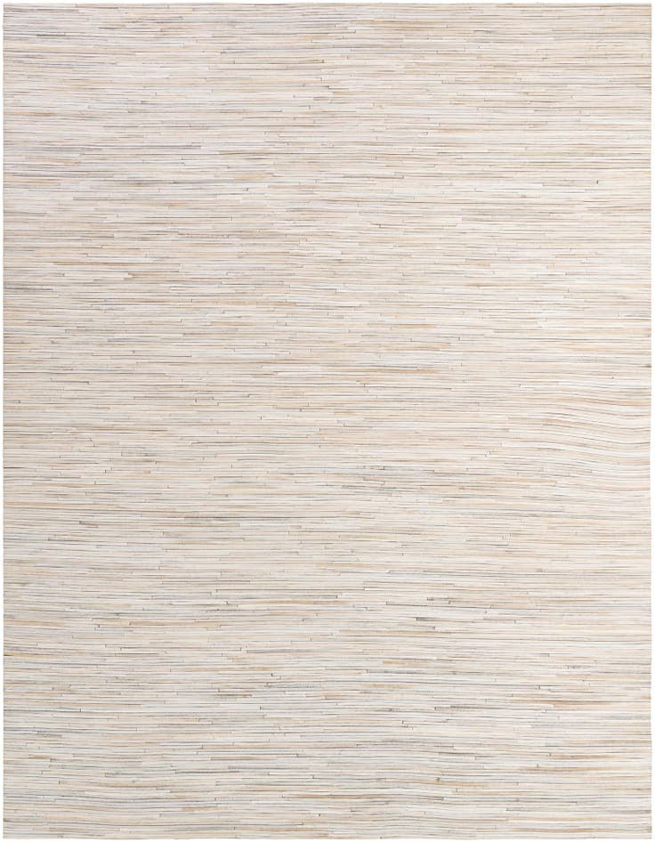 Detail image of 8' 2 x 10' 1 Cowhide - Patchwork Rug