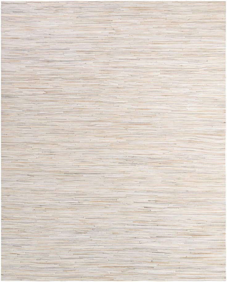 Detail image of 8' 2 x 10' 1 Cowhide - Patchwork Rug