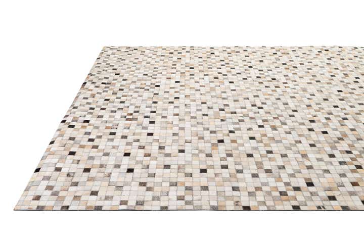 8' 1 x 9' 11 Cowhide - Patchwork Rug
