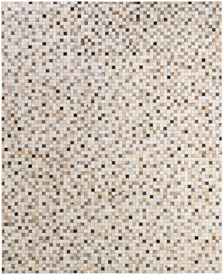 8' 1 x 9' 11 Cowhide - Patchwork Rug