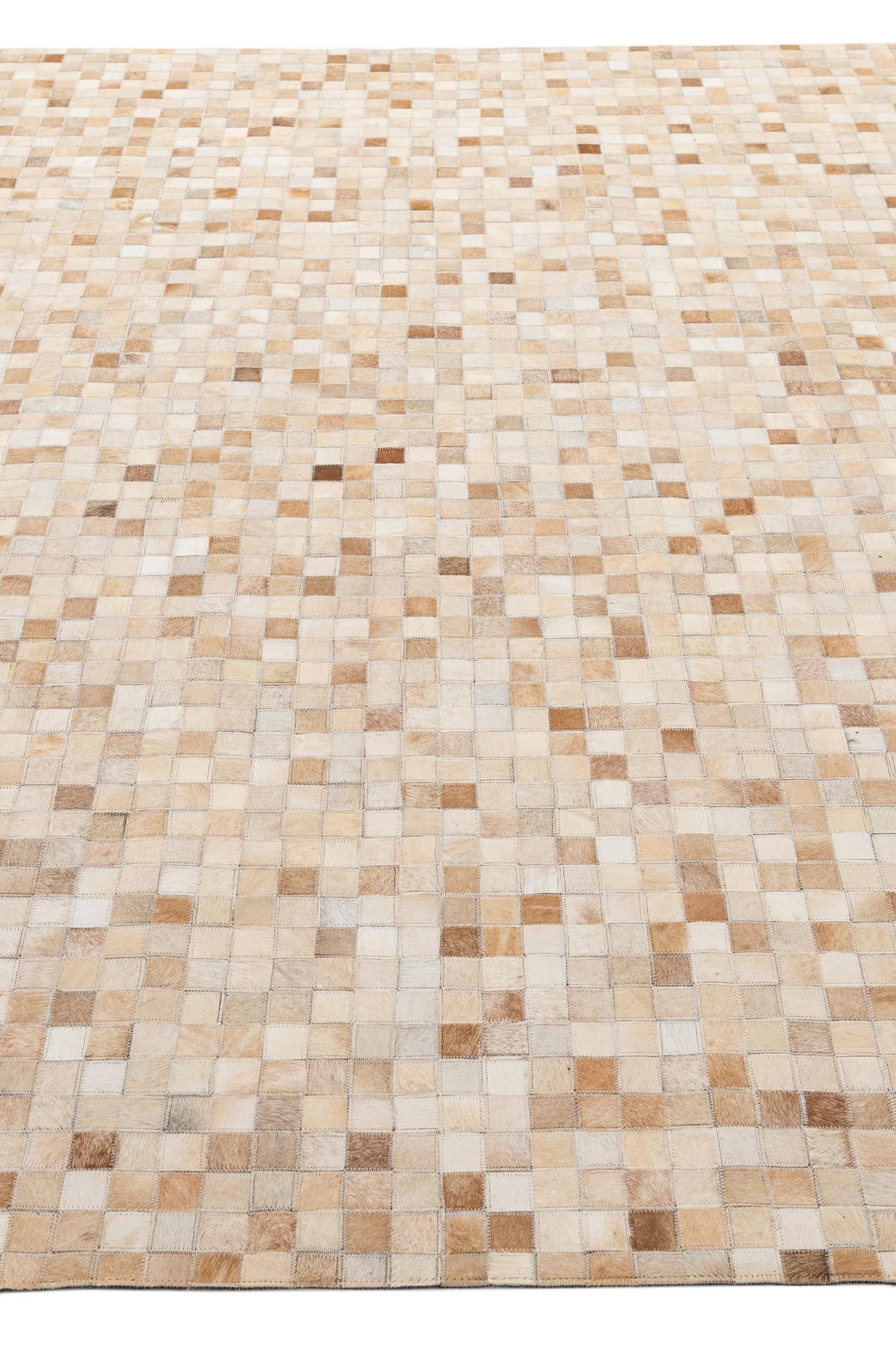 8' 2 x 10' Cowhide - Patchwork Rug