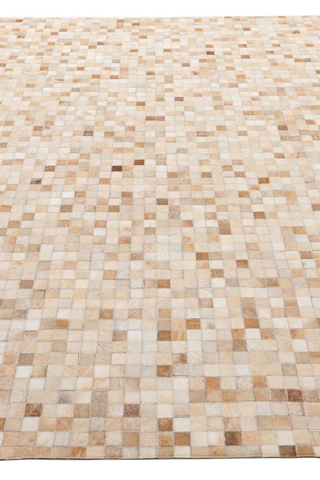 Detail image of 8' 2 x 10' Cowhide - Patchwork Rug