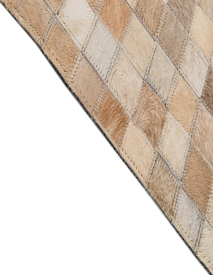Detail image of 8' 2 x 10' Cowhide - Patchwork Rug