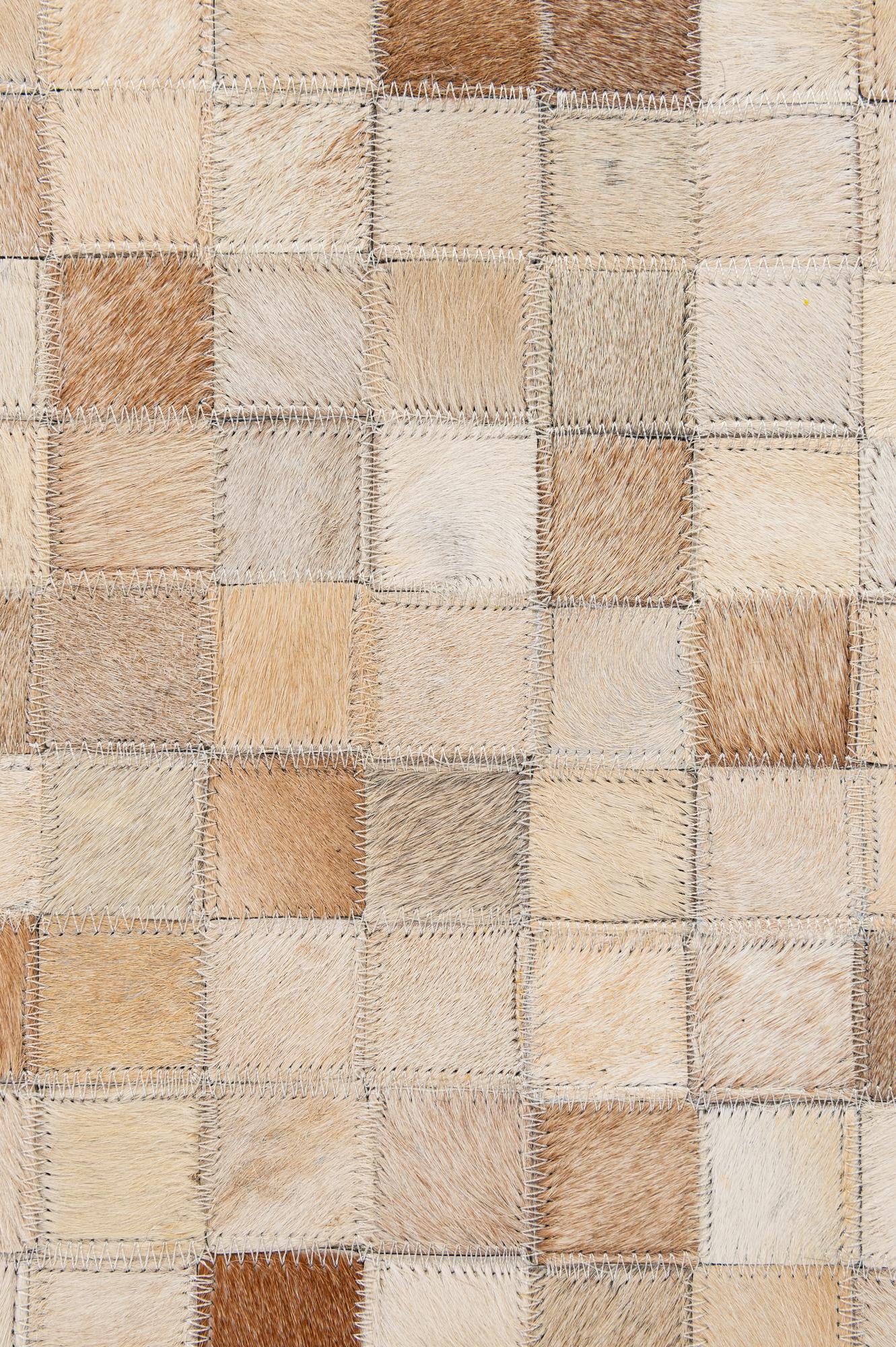8' 2 x 10' Cowhide - Patchwork Rug