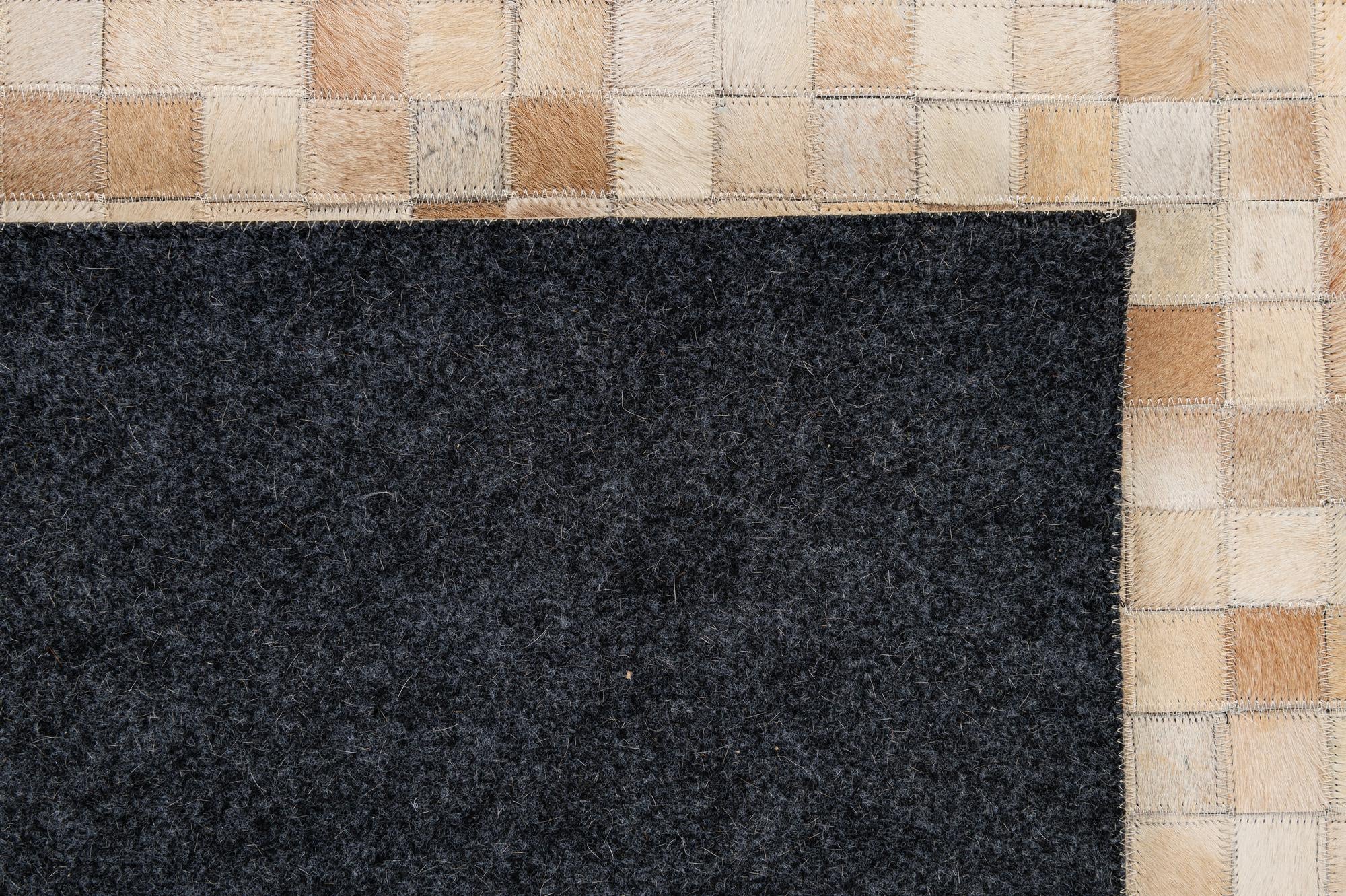 8' 2 x 10' Cowhide - Patchwork Rug