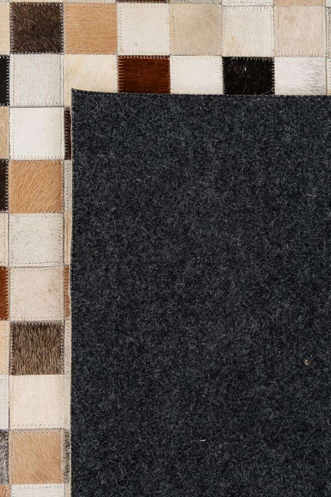 8' x 9' 11 Cowhide - Patchwork Rug