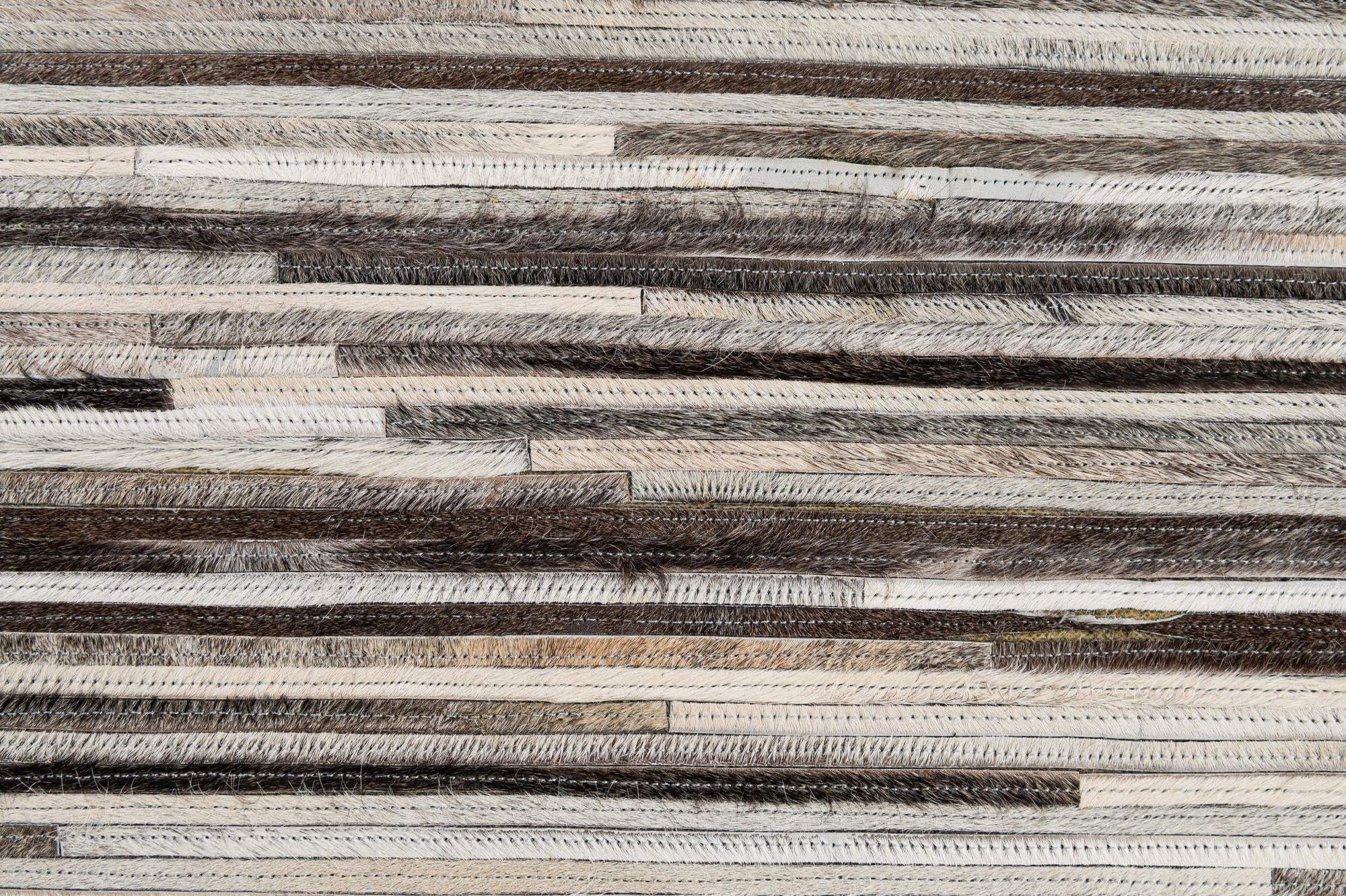 8' 1 x 10' 2 Cowhide - Patchwork Rug