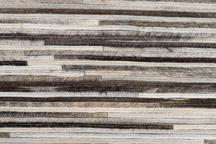 8' 1 x 10' 2 Cowhide - Patchwork Rug