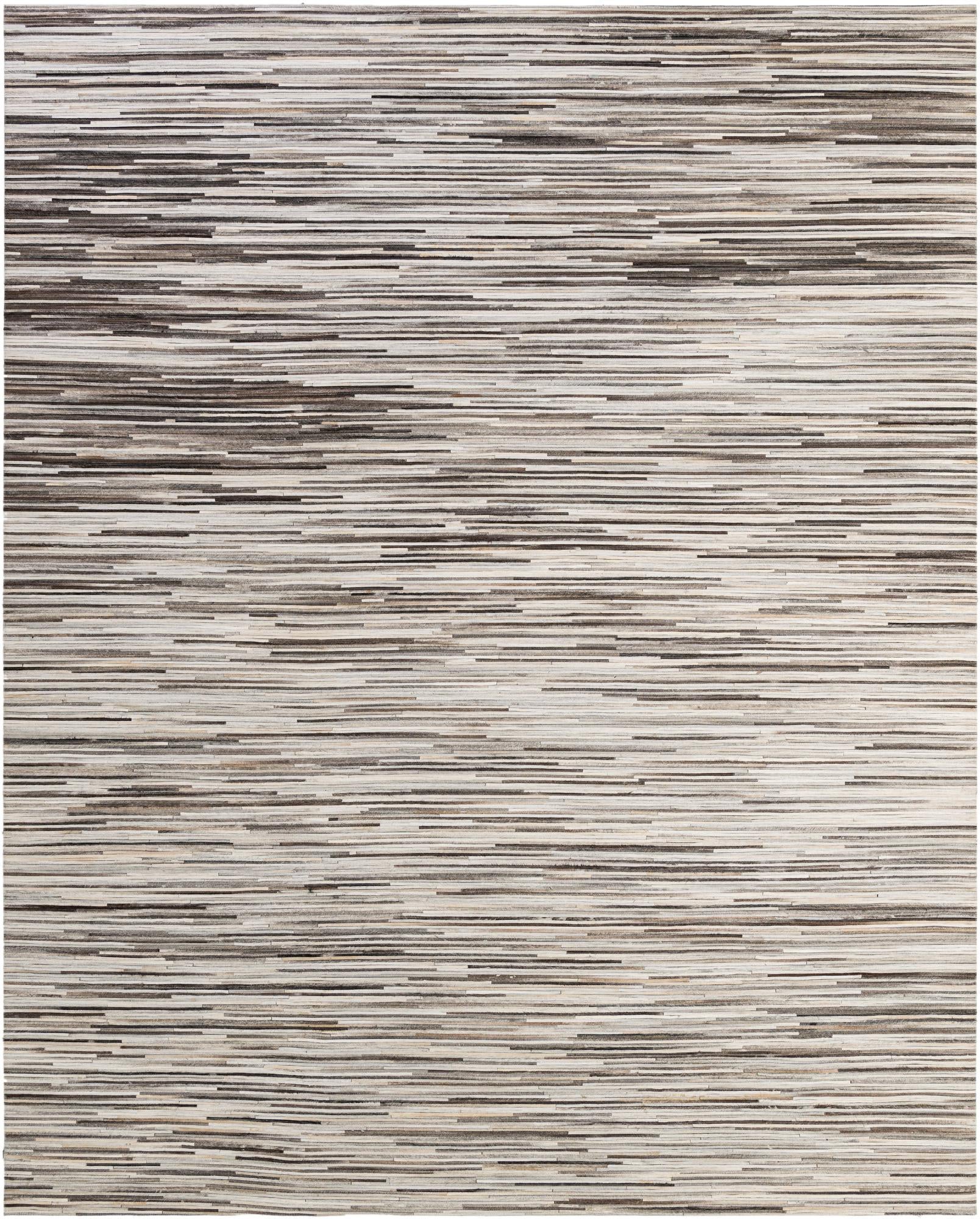 8' 1 x 10' 2 Cowhide - Patchwork Rug