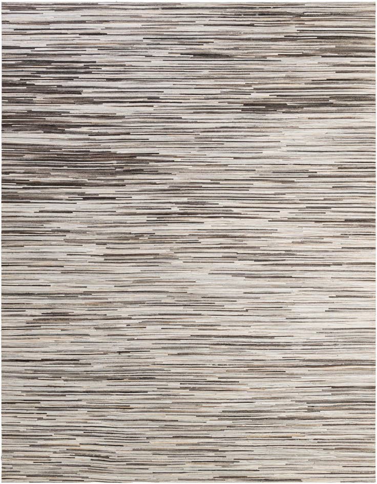 Detail image of 8' 1 x 10' 2 Cowhide - Patchwork Rug