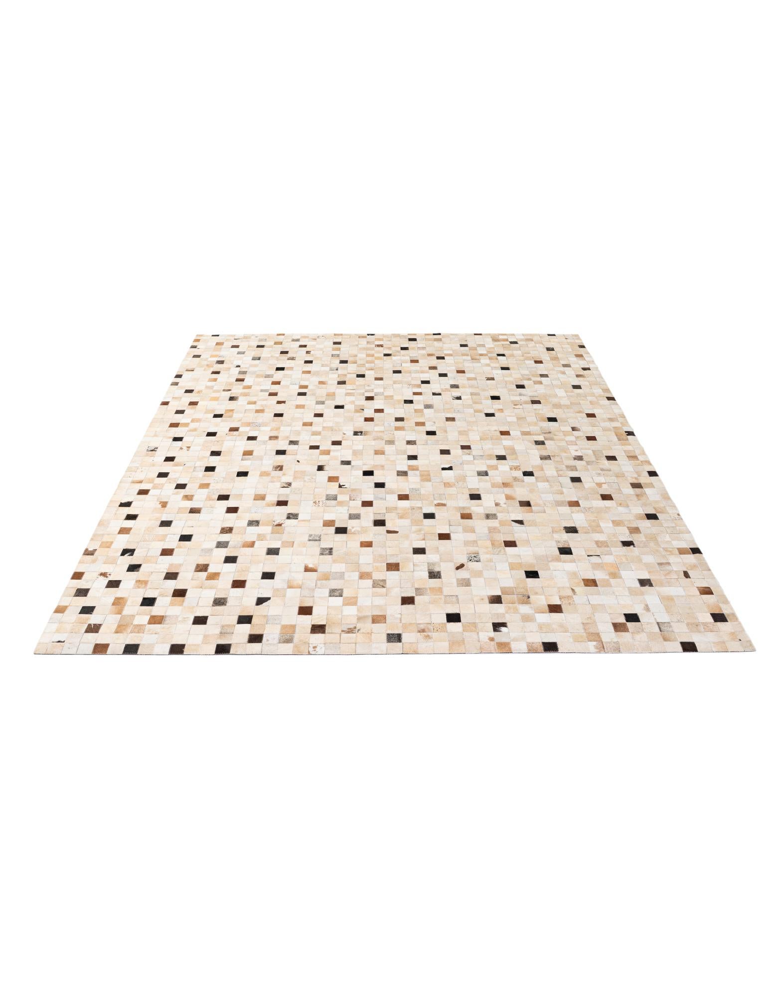 8' x 9' 11 Cowhide - Patchwork Rug