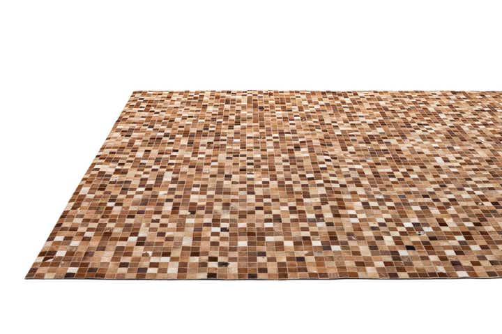 7' 11 x 9' 10 Cowhide - Patchwork Rug