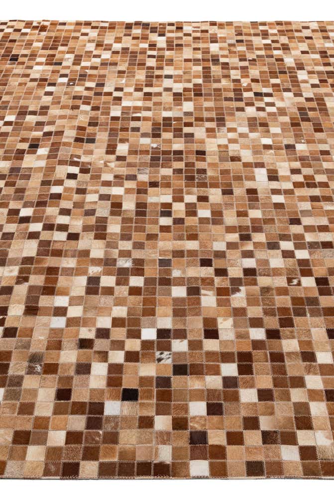 7' 11 x 9' 10 Cowhide - Patchwork Rug