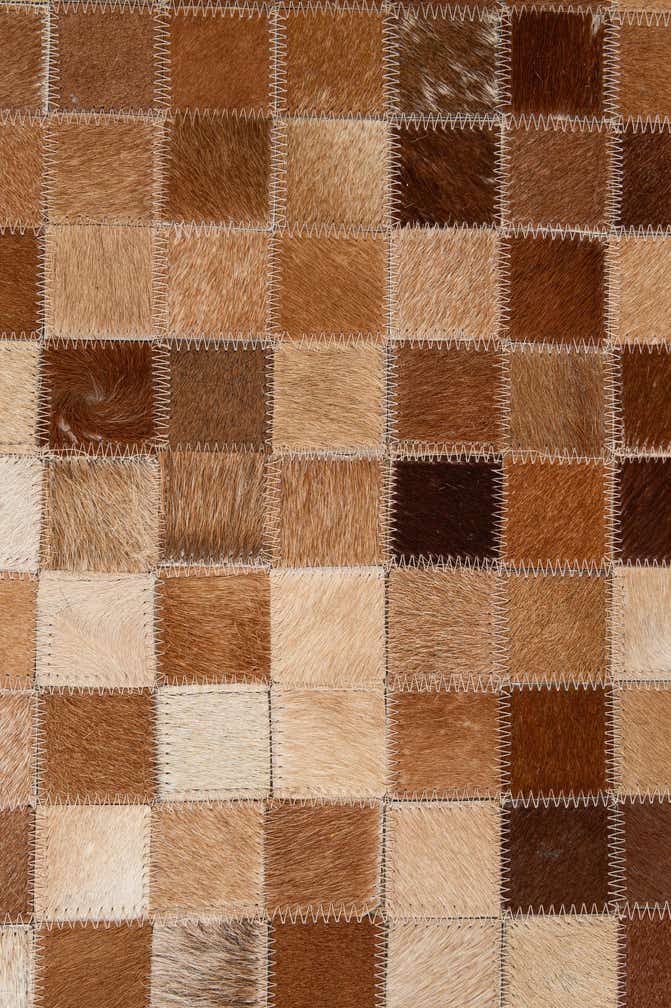 7' 11 x 9' 10 Cowhide - Patchwork Rug