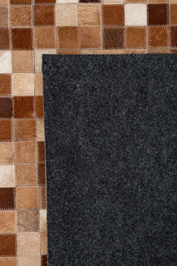 7' 11 x 9' 10 Cowhide - Patchwork Rug