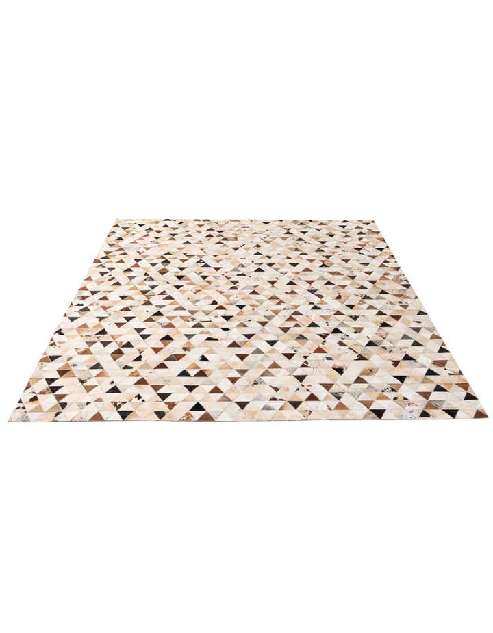 7' 11 x 9' 8 Cowhide - Patchwork Rug