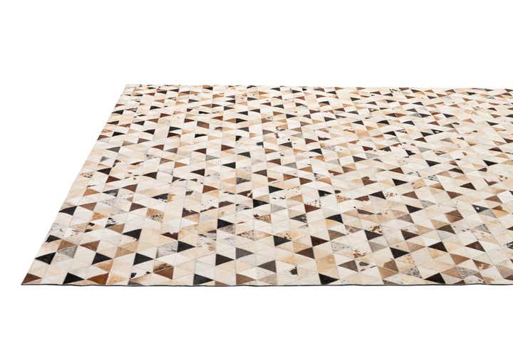 7' 11 x 9' 8 Cowhide - Patchwork Rug