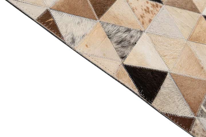 7' 11 x 9' 8 Cowhide - Patchwork Rug