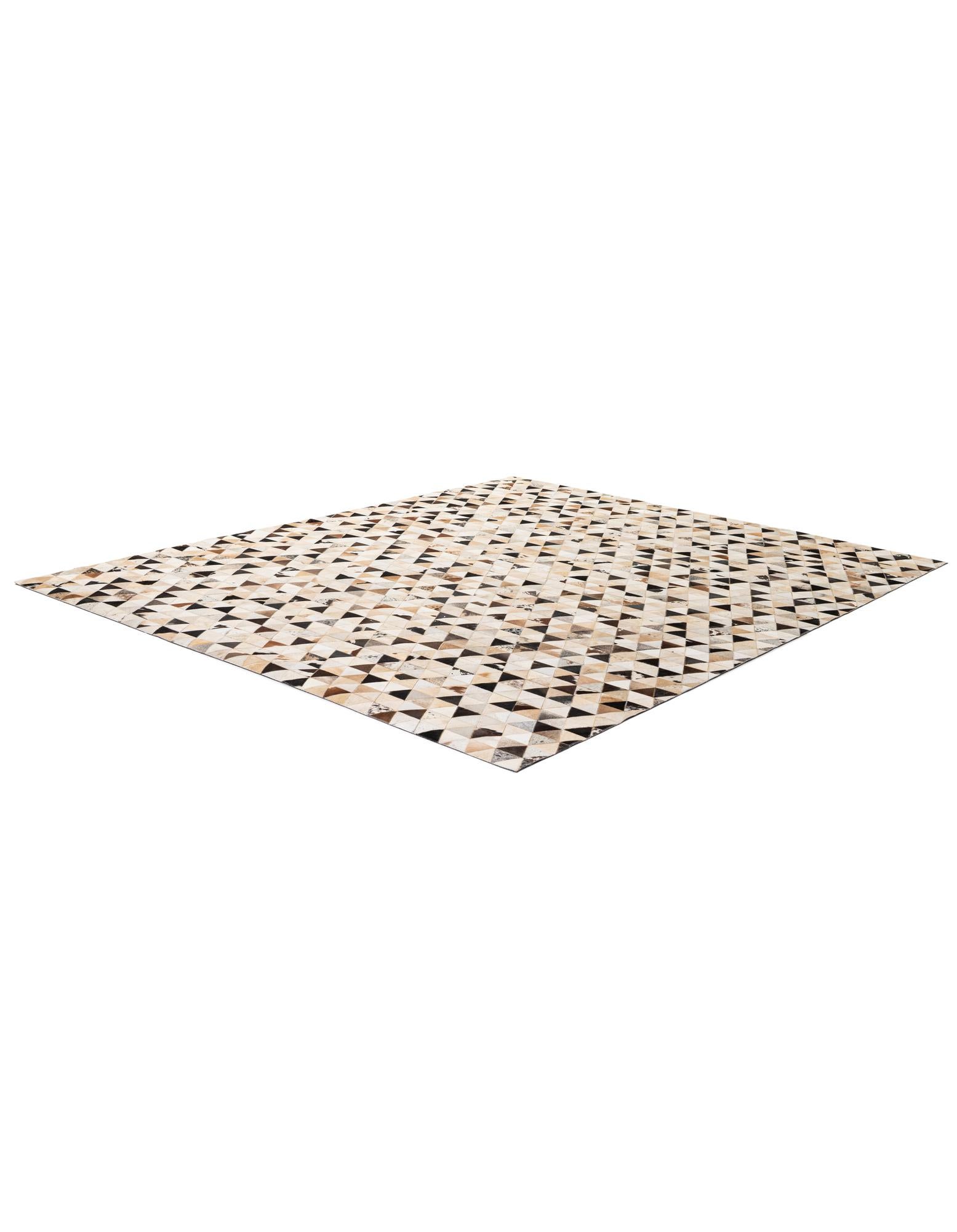 8' x 9' 10 Cowhide - Patchwork Rug