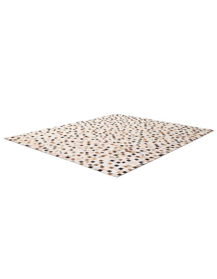 Detail image of 8' x 10' Cowhide - Patchwork Rug