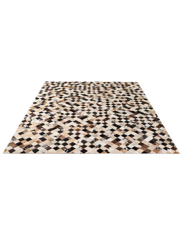 8' x 9' 11 Cowhide - Patchwork Rug